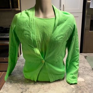 Cashmere sweater set